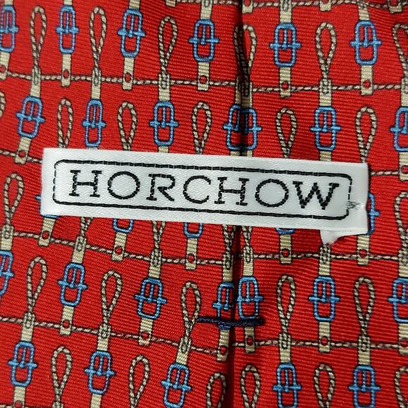 Horchow Neck Ties Vintage Silk Match Sticks Numbers 3-Pack - Picture 7 of 10